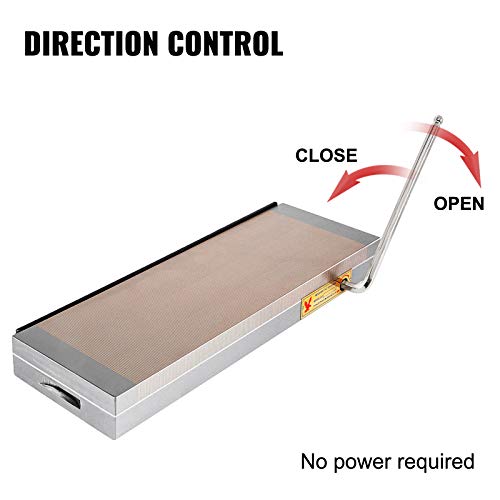 Bestequip Permanent Magnetic Chuck, 6In X 18In Rectangular Chuck, 14880Lbs Fine Pole Magnetic Chuck, Powerful Sealed Chuck W/ ?100 N/Cm² Magnetic Force #TOP3