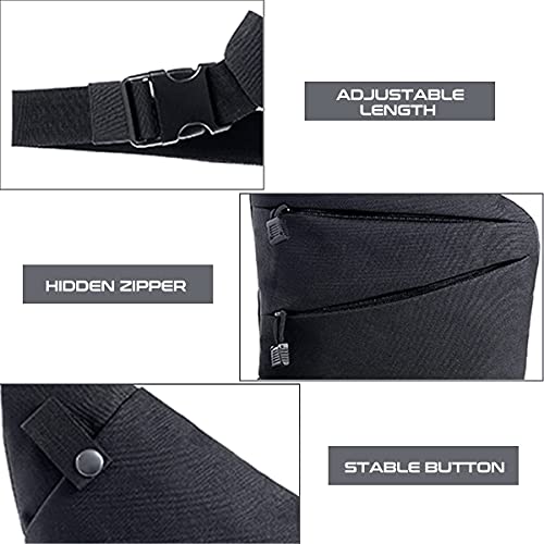 Concealed Carry Gun Bag Soft Pistol Case Tactical Backpack Shoulder Holster Chest Pack Single Bag Portable Backpack