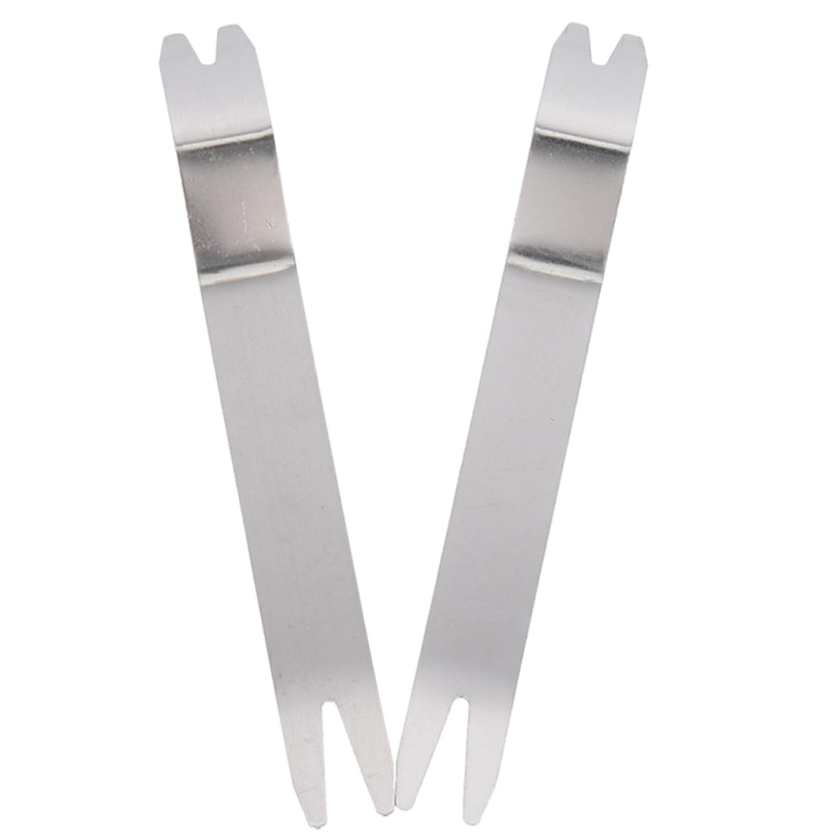 Angoily Trim Tool Kit 2pcs Stainless Steel Removal Tools Door Panel Gadget Auto Body Repair Kit for Dashboard
