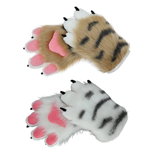 Guantes de felpa de invierno contra el frío de manos en estudiantes activos 6
