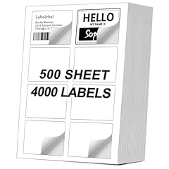 A4-8 Up-4000 Labels