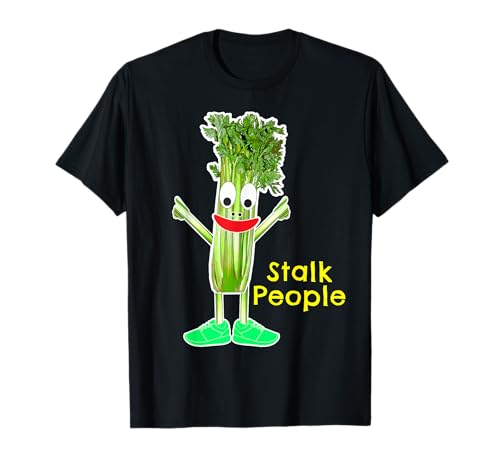 Funny Celery Lover Stalk People Workout Fitness Veggie T-Shirt