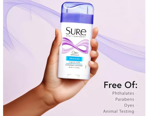 Desodorante sólido Sure Original 2.7 oz pack 18 miniatura 5