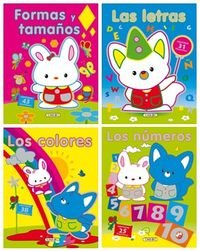 Paperback Mis primeras pegatinas (4 títulos) Book