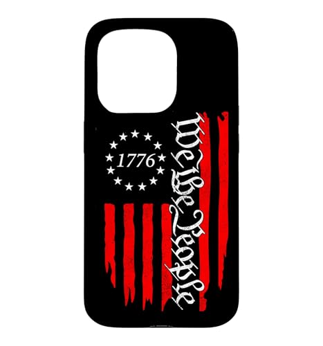 Vintage Old American Flag 4th July 1776 We The People USA �X�}�z�P�[�X iPhone 15 Pro �p
