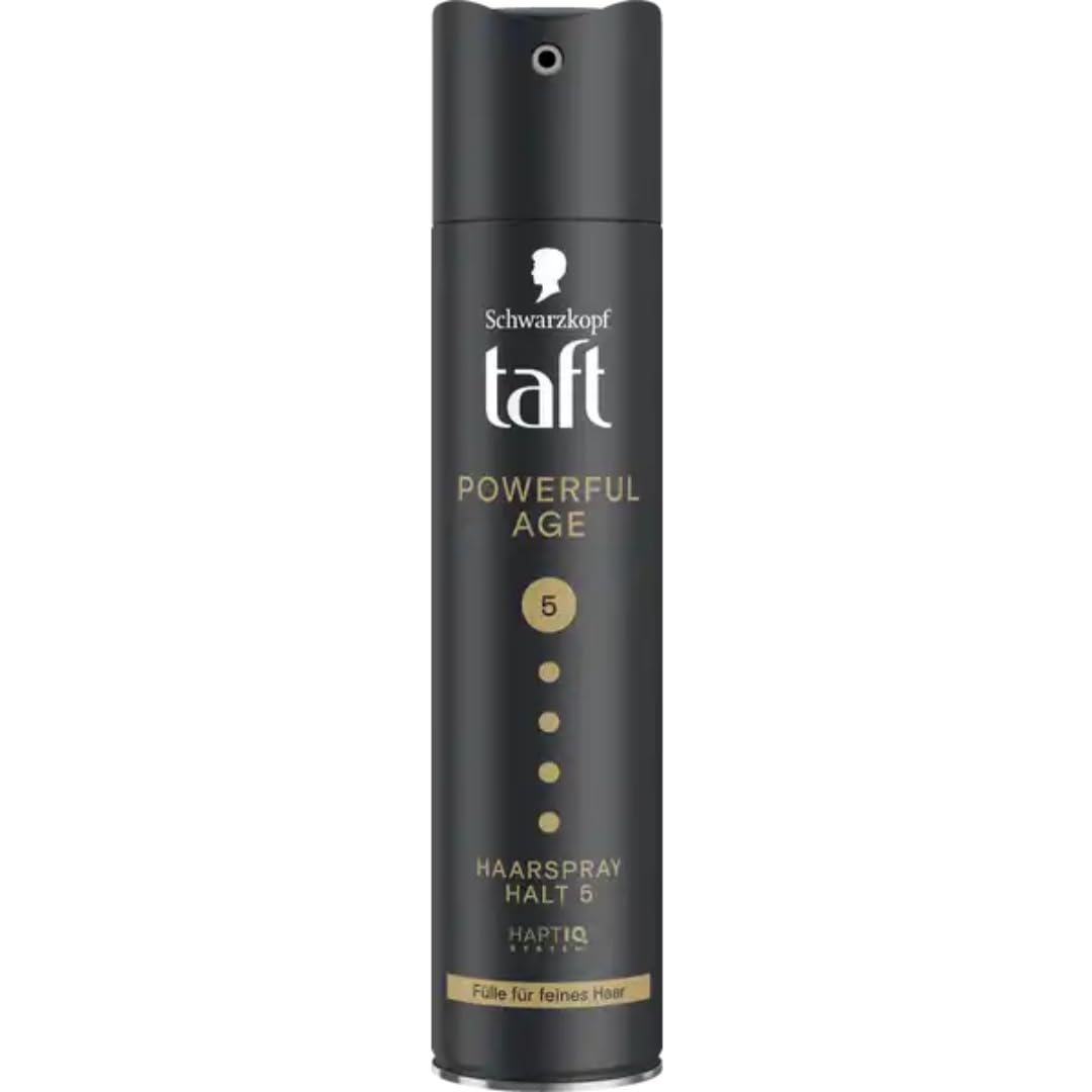 Mit Pufai Grocery, Taft Haarspray Powerful Age Kristall Glanz Halt 5+ Spray Haarspray 250 Mililiter x 10 Stück