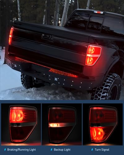 Image of Nilight Taillight Assembly for 2009-2014 Ford F150 Passenger side
