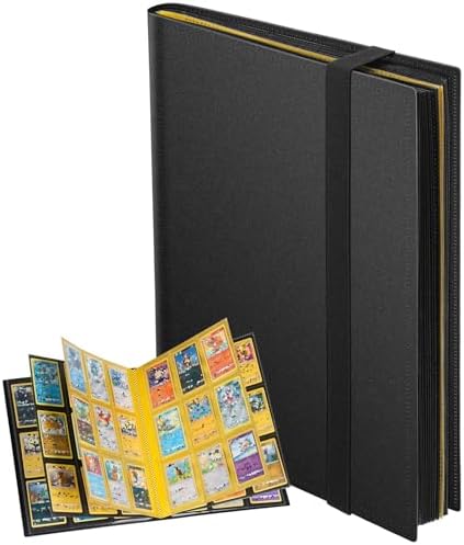 Euqvunn Classeur de Cartes à Collectionner, 24 Feuilles 432 Poche...