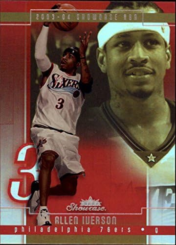 Amazon.com: 2003-04 Fleer Showcase #44 Allen Iverson NBA