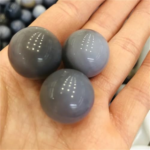 Stone Gray Agate Agate Ball Crystal Ball Home Decoration(3pc)
