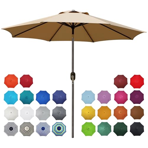 Blissun 9-ft Patio Umbrella