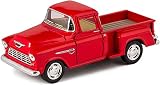 KiNSMART 1955 Chevrolet Stepside Pickup Truck 5 Inch 1:32 Scale Die Cast Metal Little...