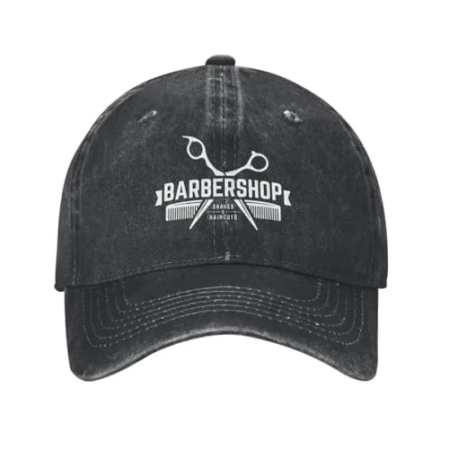 Salon de coiffure de mode casquette ajustable en coton pour barbier branché et look urbain chic