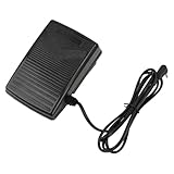 INSTALACIÓN SIN ESFUERZO: El pedal de control de pie de la máquina de coser permite una operación plug-and-play con enchufes para una clasificación conveniente, ahorrando tiempo y energía mientras lo usa para trabajos de costura