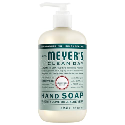 MRS. MEYERS CLEAN DAY Hand Soap Birchwood Scent 12.5 Fl Oz Bottle