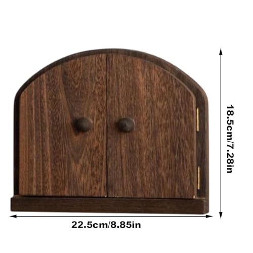 Cubierta de salida de hadas de decoración interior con relieve de madera 6