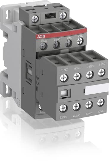 Abb-entrelec a-frctlp - Contactor auxiliar nfz53e 48-130v corriente alterna/corriente continua
