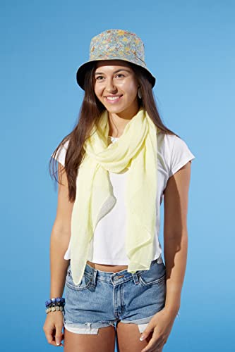 Hadley Wren Women's Reversible Bucket Hat, Floral Green, One Size #TOP6