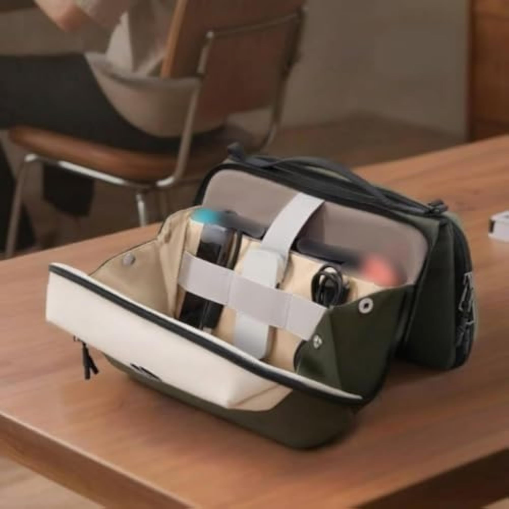 Compact Waterproof Foldable Storage Bag with Loop