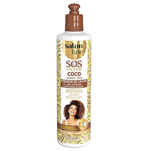 Salon Line Ativador De Cachos SOS Coco Tratamento Profundo 300ml