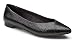 Vionic Women's Caballo Flat Black Snake 9 M