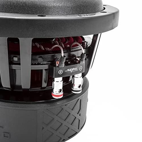 Image of Skar Audio EVL-8 D4 8 inch 1200 Watt Max Power Dual 4 Ohm Car Subwoofer