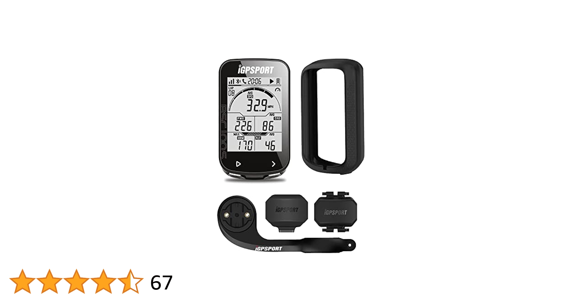 igpsport bsc100s 3点セット サイクルコンピュータ iGPSPORT BSC100S 豪華セット GPSサイコン