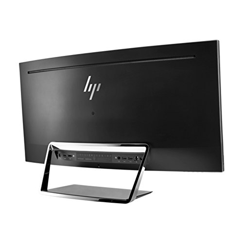 HP - PC EliteDisplay S340c Monitor Curvo Casse Audio e Webcam Pop-Up Integrate, Schermo 34