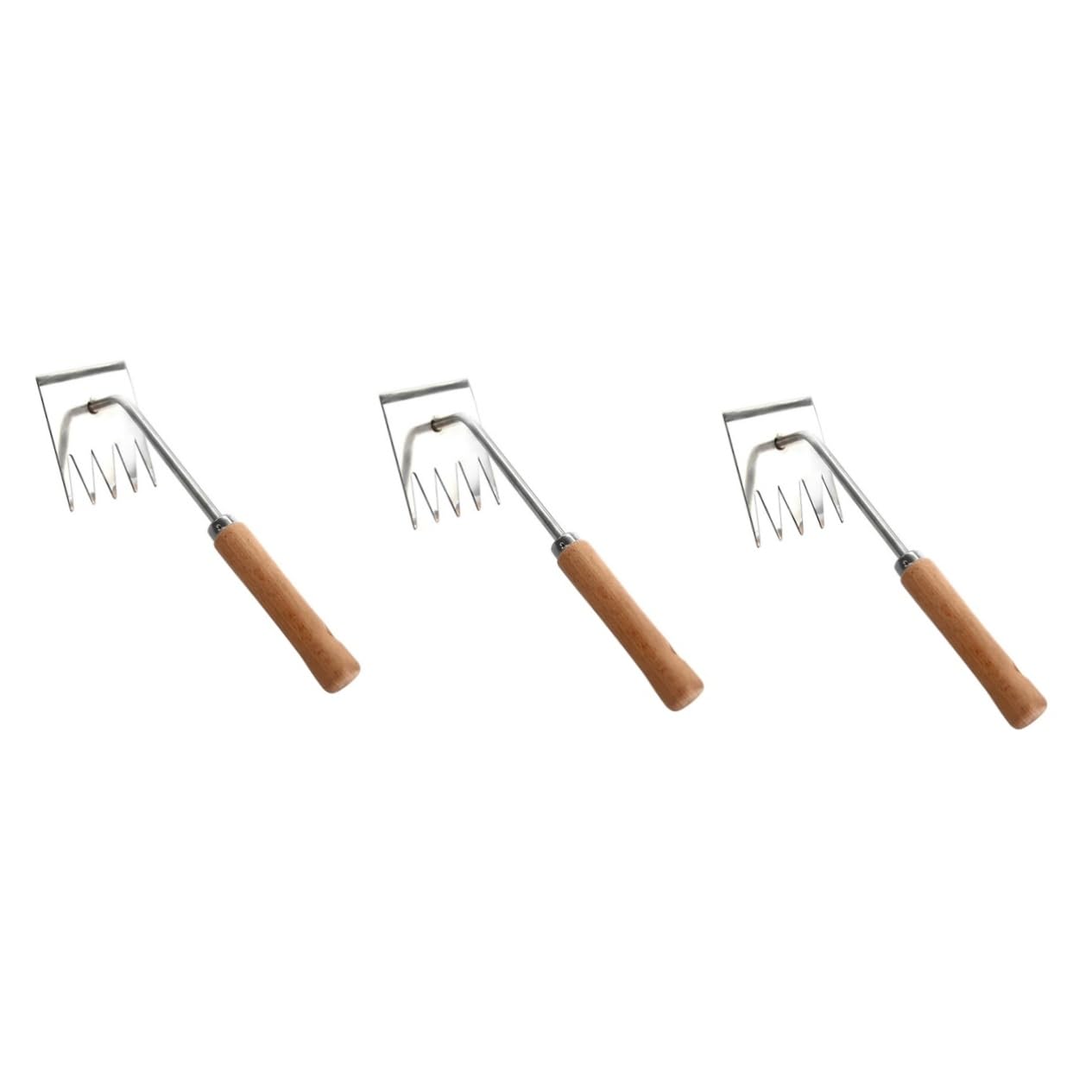ifundom 3 Stück Multifunktionales Gartenwerkzeug Unkrautstecher mit Ergonomischem zum Entfernen von Verwurzeltem und Wurzeln und Langlebig für Gartenprofis und Hobbygärtner