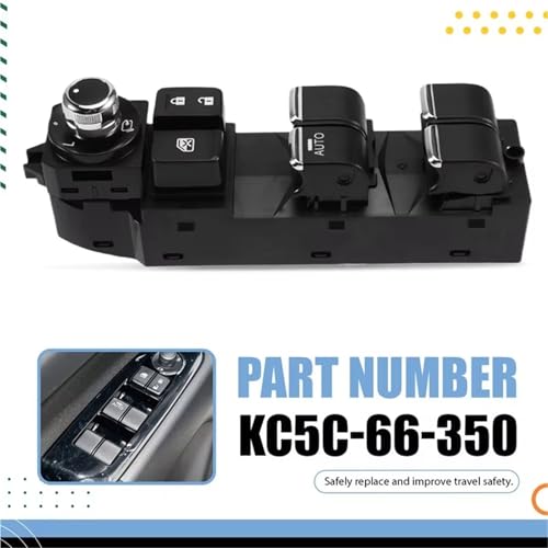 Interrupteur leve vitre electrique Mazda CX-5 commande bouton bloc KC5C-66-350 - 4