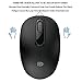 MiraCase Comfortable 2.4 GHz Long Range Silent Wireless Mouse | 1600 DPI | 30ft Working Distance | Battery Included | Black