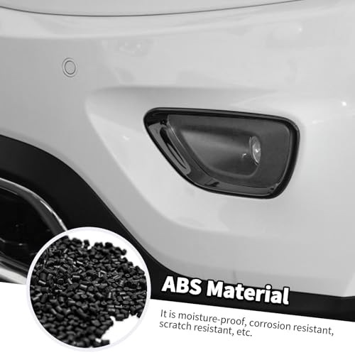 Image of Jimen Fit for Jeep Grand Cherokee 2014-2016, 7PCS Grille Inserts Cover & 2PCS Front Fog Light Bezel Trim