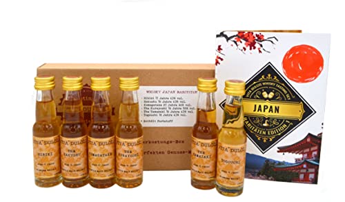 Vita Dulcis Whisky Japan Raritäten Tasting Probierset | 6x0,02l mit Verkostungsbooklet | Probier Set | Whisky Set