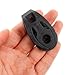 Anneome Kayak Pulley Block with Nylon Rope Swivel Bearing Low Friction Pulley for Sailboats Canoes and Kayaks Durable Rope Clamp for Lifting and Traction Systems