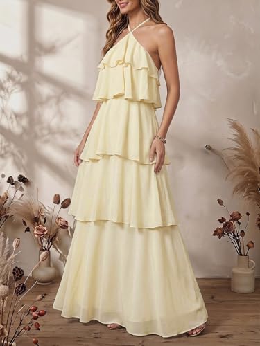 Image of SOLY HUX Women's Wedding Guest Maxi Dress