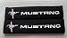 New Car Seat Belt Covers Shoulder Pads Pair for Select Brands (MUSTANG) by Monsterjesus