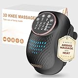 PNZOZO Knee Massager with Heat, Red Light Therapy, 3 Airbag Levels & 3 Vibration Modes, 2026 Updated Edition, LED Vitality Joints Knee Massager, Adjustable Straps, Ideal Gift for Men, Women