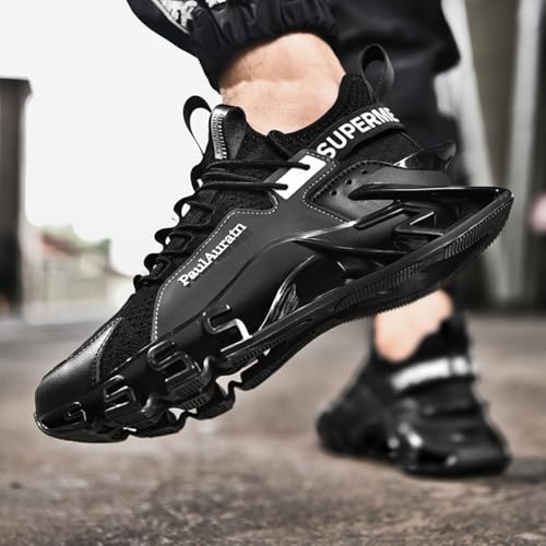 Men's Big - Size Blade - Style Running Shoes. Mesh Upper for Breathability, Shock - Absorbing Design, Lightweight and Trendy, Ideal for Spring and Summer Sports. 7