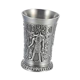 Mini tasse souvenir d'égypte : cette tasse à vin est chic, ajoutant une atmosphère spéciale en buvant, décoration égyptienne pour la maison