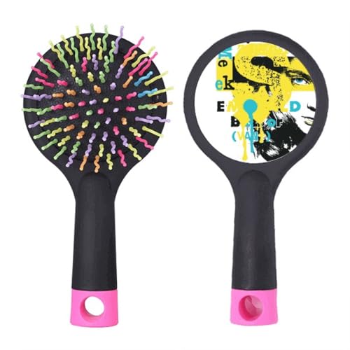 Brosse à cheveux démêlante pour éliminer les nœuds sans casser les longueurs motif street