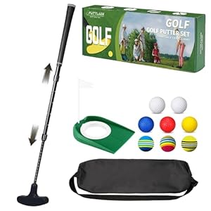 PUTTLAZR Verstellbares Golf-Putter-Set