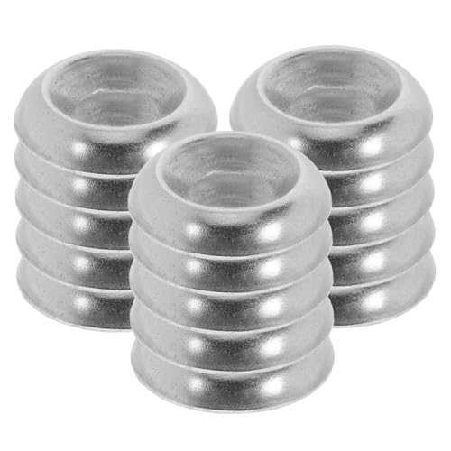 Milisten 200個 ステンレス凹凸?圈 魚眼デザインで安定性向上 木工用カウンターシンクシールワッシャー で滑らかなみ立てに適した機械部品