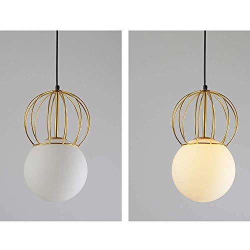 Plafonnier en verre salon résolvant le manque de luminosité des petits espaces - 5