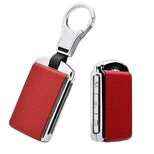 Coque de clé de voiture pour Volvo résout l'usure des touches sur XC60 S60 V90 rouge
