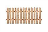 Kesseldruckimprägniert Jorkisch Holsteinzaun Lärche 180x80 Zaun Holz Holzzaun Gartenzaun Friesenzaun