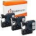 Produktbild Bubprint Kompatibel Schriftbänder als Ersatz für Dymo 45013 S0720530 für Labelmanager 100 120 150 160 200 Labelpoint 100 150 200 250 300 Schwarz auf Weiß 3er-Pack