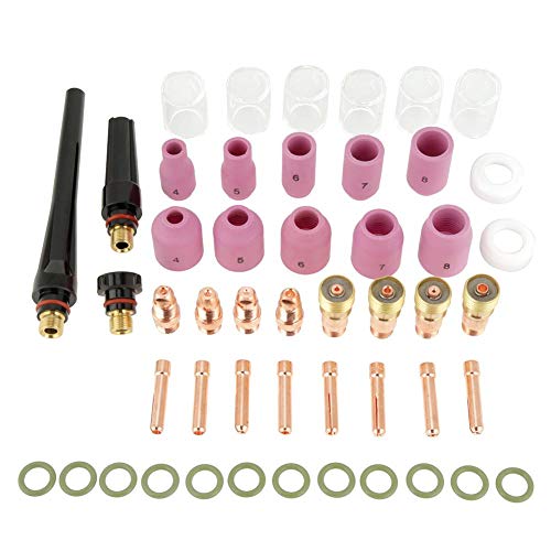 49 Stück Wig Schweissgeräte Zubehör, Wig Gaslinse Glasbecher