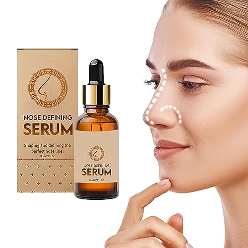 Nose Defining Serum, Nose Lift Shaping Oil, Nose Lift up Shaping Essence Oil, Nasal Bone Remodeling Serum, Nose Shrinker Shaper Serum, Shaping and Defining the Perfect Nose Line, 30ml (1PC)