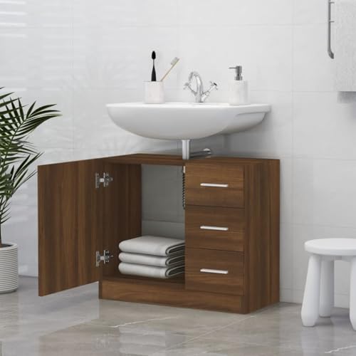 Armario de lavabo compacto de 63 cm con gran capacidad de almacenaje 8