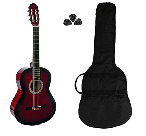 EKO CS10 CHITARRA CLASSICA RED BURST con borsa e plettri OMAGGIO
